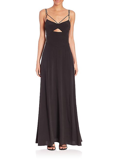 L'AGENCE - Elsa Strappy Cutout Dress