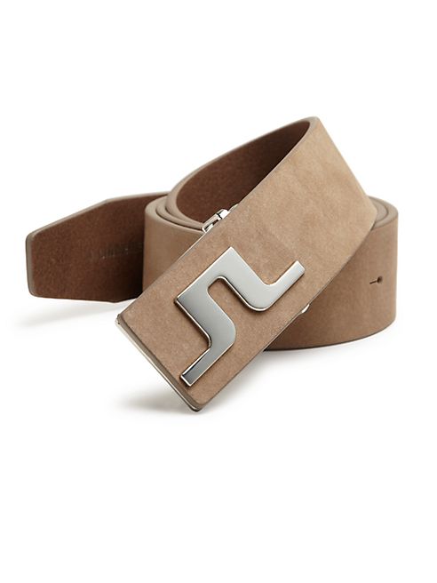 J. Lindeberg Golf - Golf Carter Brushed Leather Belt