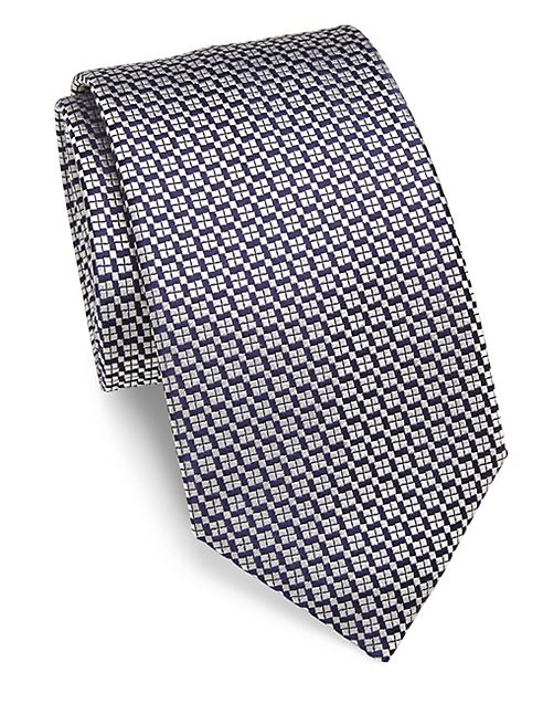 Charvet - Small Pattern Silk Tie