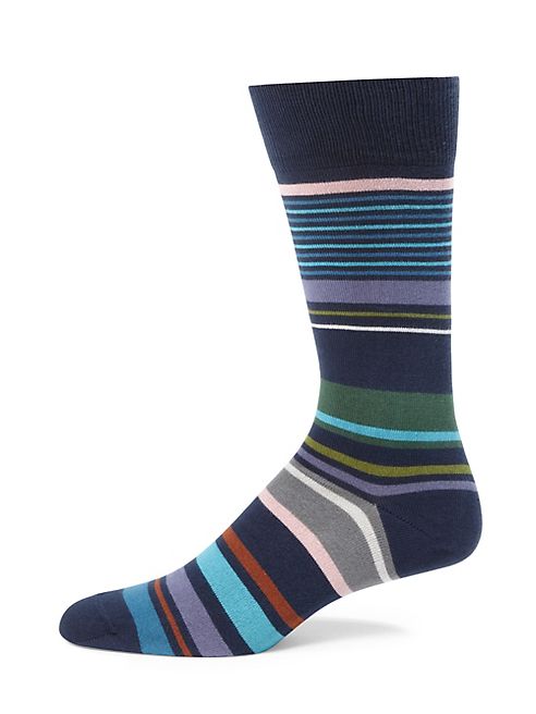 Paul Smith - Striped Dress Socks