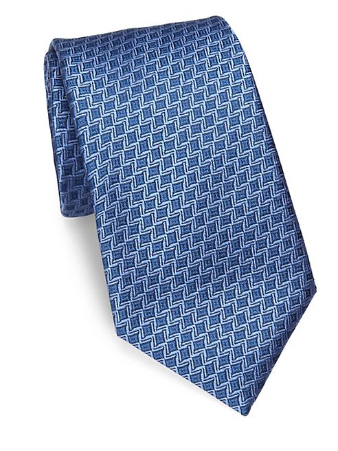 Charvet - Small Pattern Silk Tie