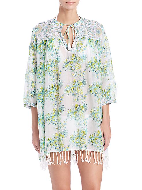 Roberta Roller Rabbit - Serafina Fringe Lido Cotton Tunic