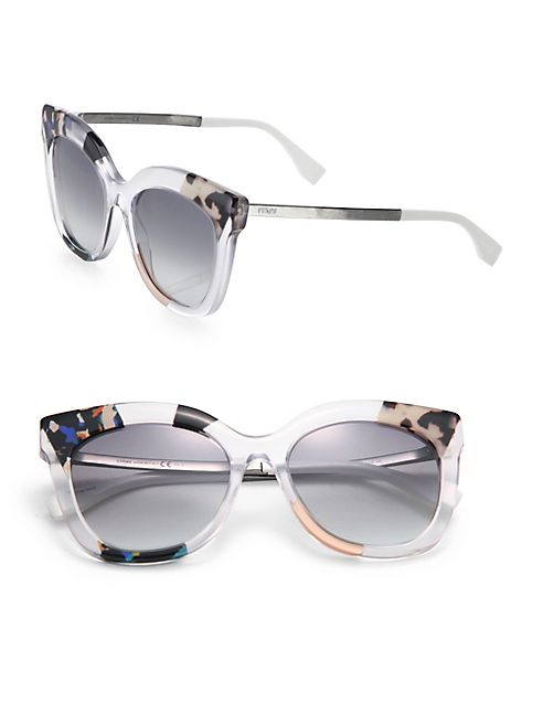 Fendi - 53MM Oversized Cat Eye Sunglasses