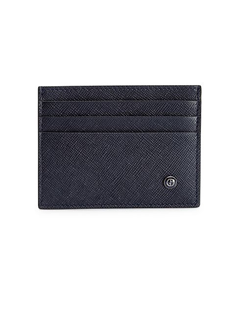 Giorgio Armani - Textured Leather Card Holder