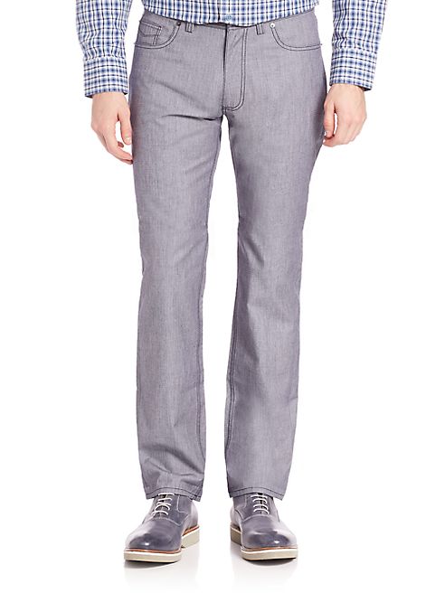 Vince Camuto - Slim-Fit Stretch Pants