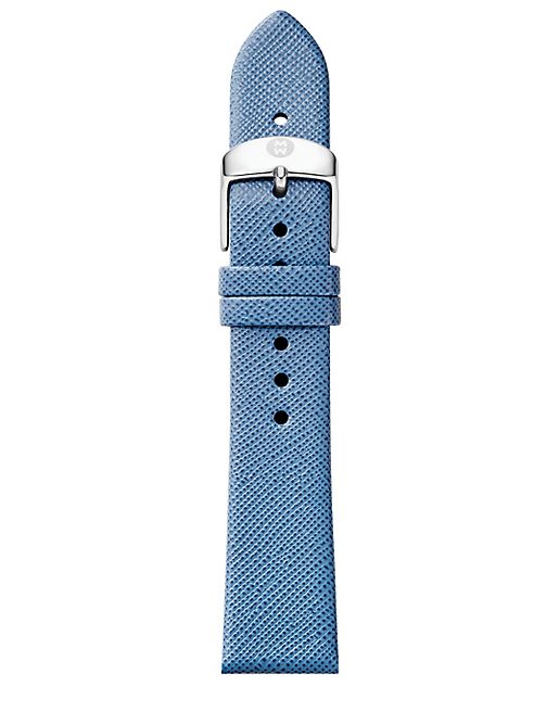 Michele Watches - Saffiano Leather Watch Strap/18MM