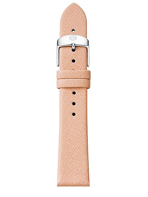 Michele Watches - Saffiano Leather Watch Strap/16MM