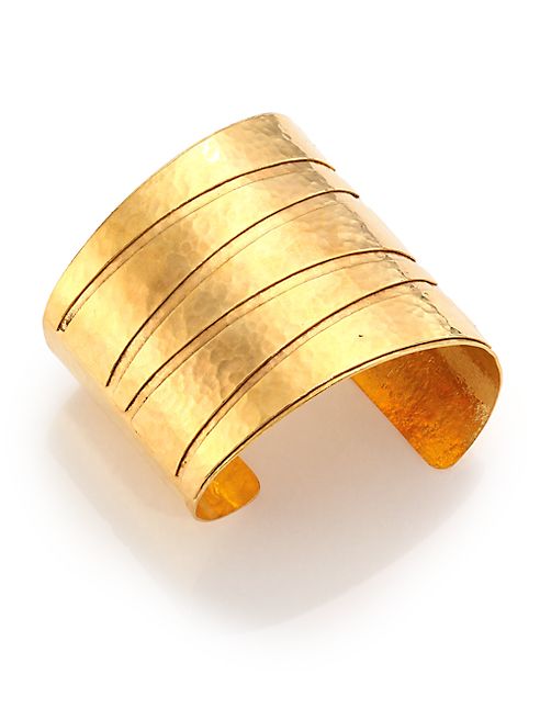 Nest - Hammered Cuff Bracelet