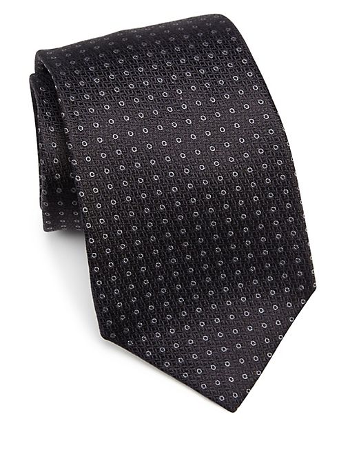 Kiton - Multi-Dot Silk Tie