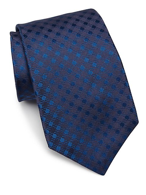 Kiton - Patterned Silk Tie