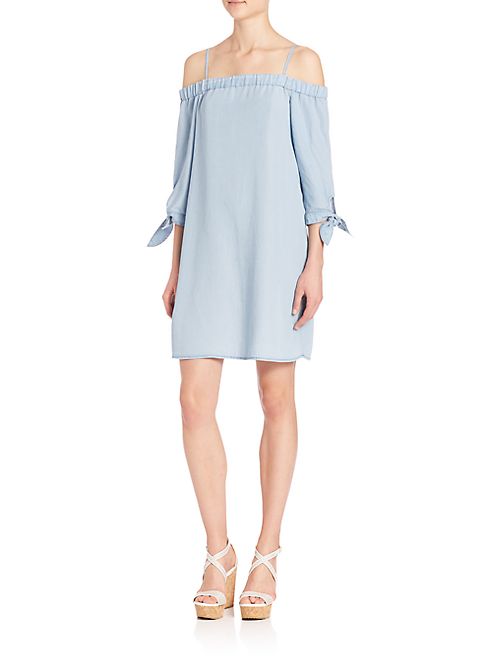 Ella Moss - Bare Shoulder Chambray Dress