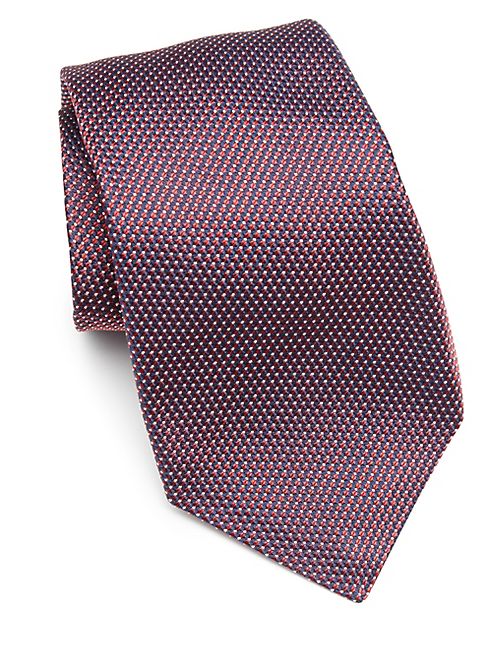 Kiton - Micro Dot Silk Tie