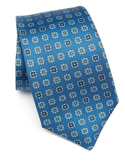 Kiton - Silk Medallion Tie