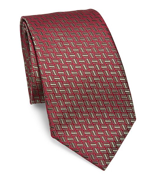 Charvet - Geometric Silk Tie