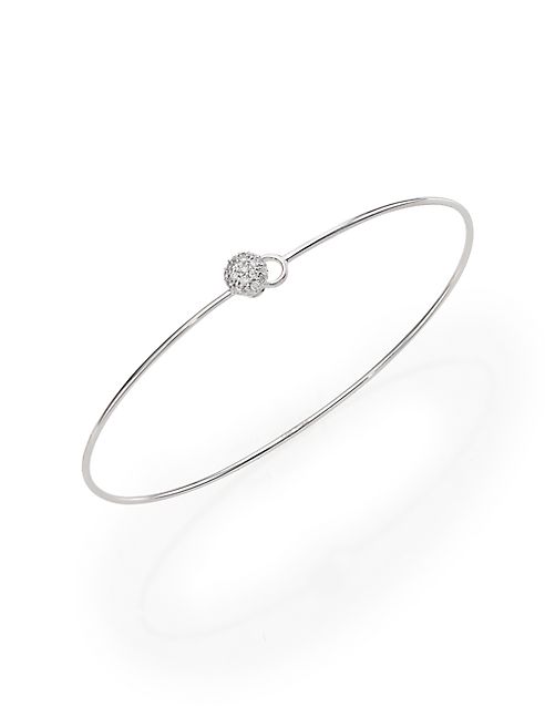 Phillips House - Affair Infinity Wire Love Always Diamond & 14K White Gold Bracelet