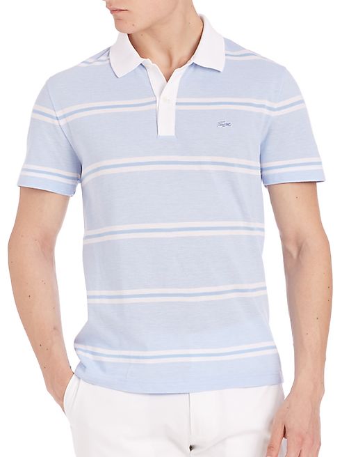 Lacoste - Pique Double Stripe Polo Shirt