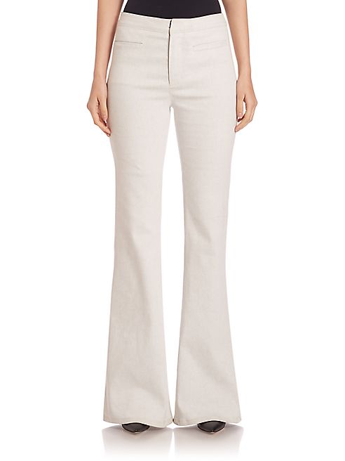 Derek Lam - Unbleached Denim Wide-Leg Pants