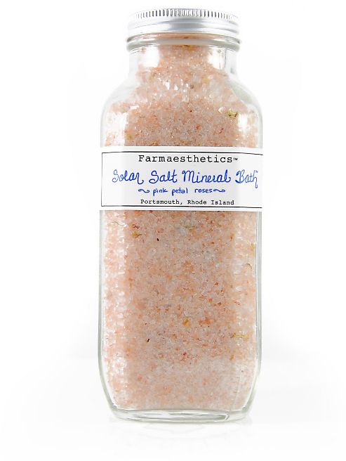 Farmaesthetics - Pink Petal Roses Solar Salt Mineral Bath