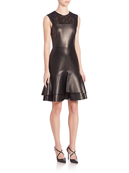 Jason Wu - Sleeveless Leather Dress