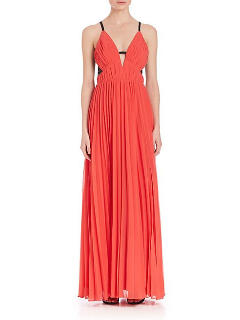 ABS - V-Neck Gown