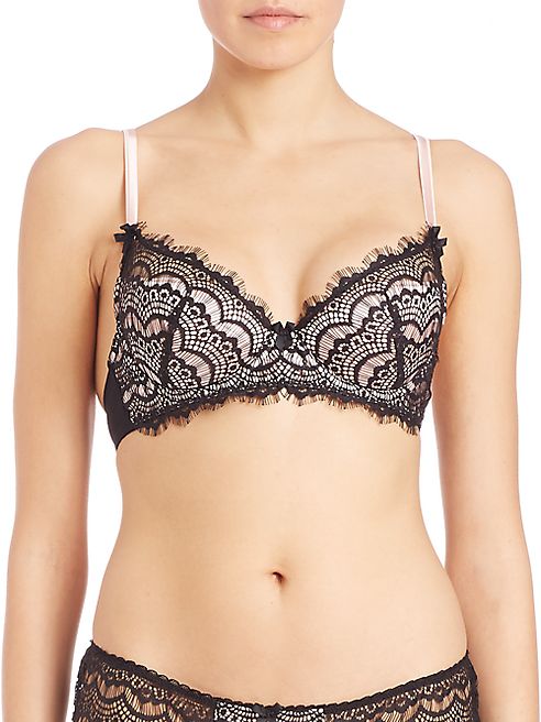 Mimi Holliday - Fully-Padded Super Plunge Raised Lace Bra