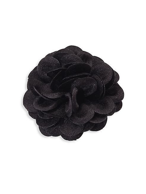 hook + ALBERT - Solid Glitter Lapel Flower