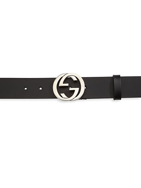 Gucci - Interlocking G Leather Belt