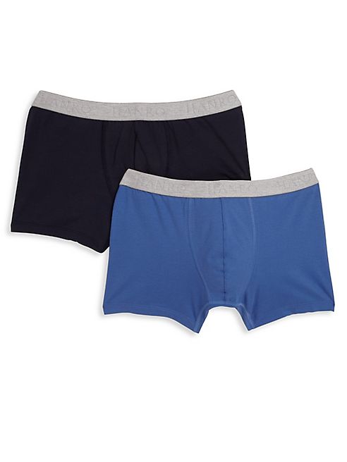 Hanro - Cotton Essentials 2-Pack Boxer Briefs