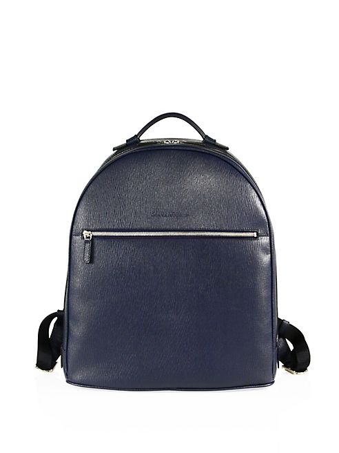 Salvatore Ferragamo - Revival Textured Leather Backpack