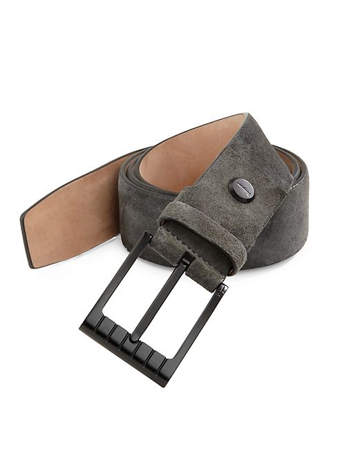 Salvatore Ferragamo - Suede Belt