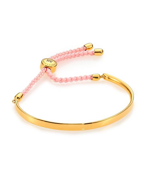 Monica Vinader - Fiji Friendship Bracelet/Ballet Pink