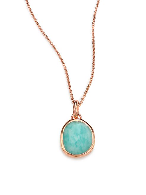 Monica Vinader - Siren Amazonite Pendant