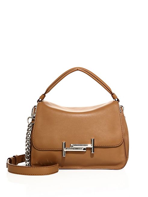 Tod's - Double T Leather Messenger Bag