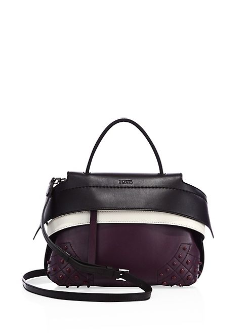 Tod's - Wave Micro Leather Satchel