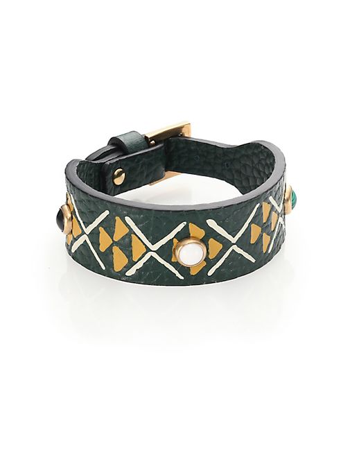 Valentino - Primitive Leather Bracelet