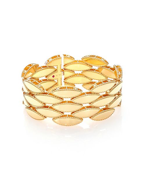 Roberto Coin - Retro 18K Yellow Gold Wide Bracelet