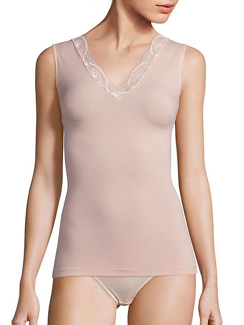 Wolford - Cotton Contour Lace Forming Top