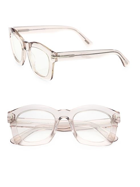 Tom Ford Eyewear - Greta 50MM Geometric Square Sunglasses