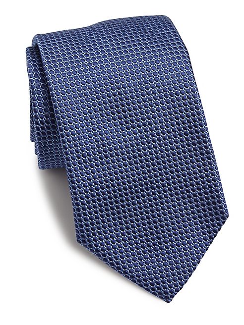 Eton - Geometric Silk Tie