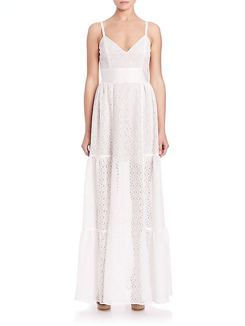 NHA KHANH - Jane Eyelet A-Line Gown