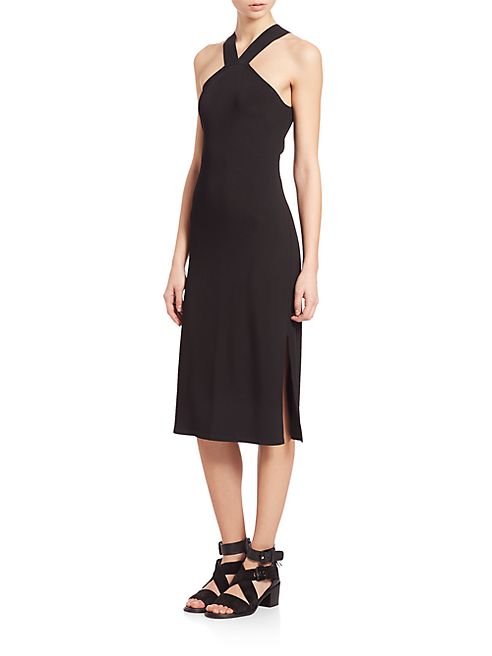 Rag & Bone - Rachel Cutout Halter Dress