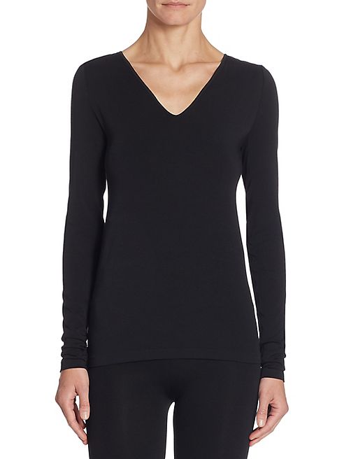 Wolford - Seamless V-Neck Tee