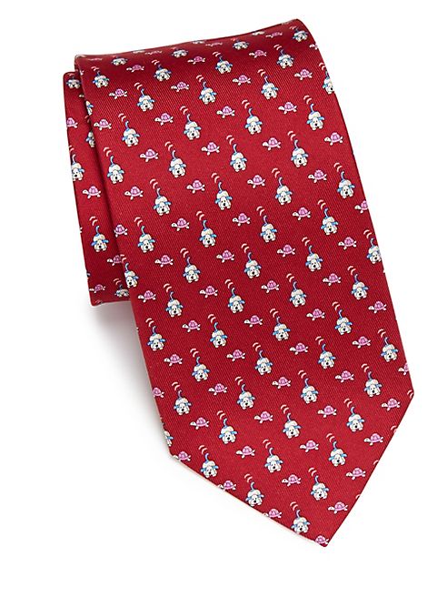 Salvatore Ferragamo - Printed Silk Tie