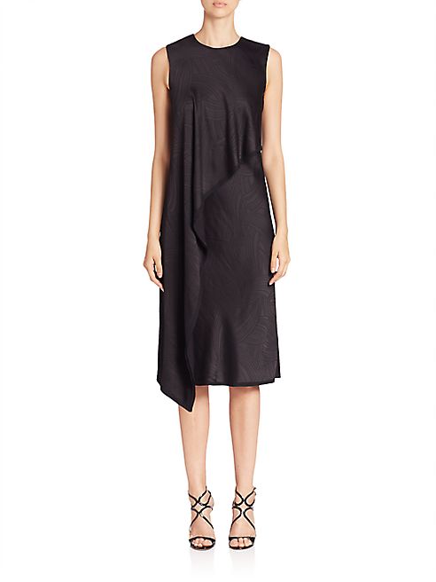 Jason Wu - Asymmetrical-Ruffle Sleeveless Dress