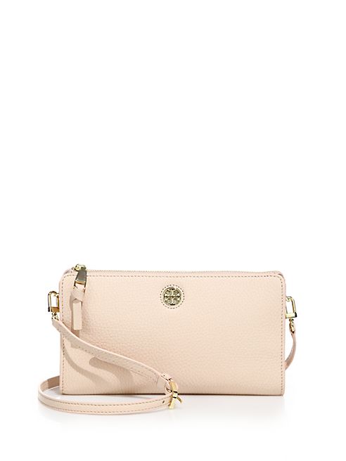 Tory Burch - Robinson Leather Crossbody Wallet