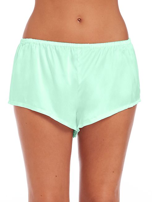 Asceno - Glaceier Tile Silk Sleep Shorts