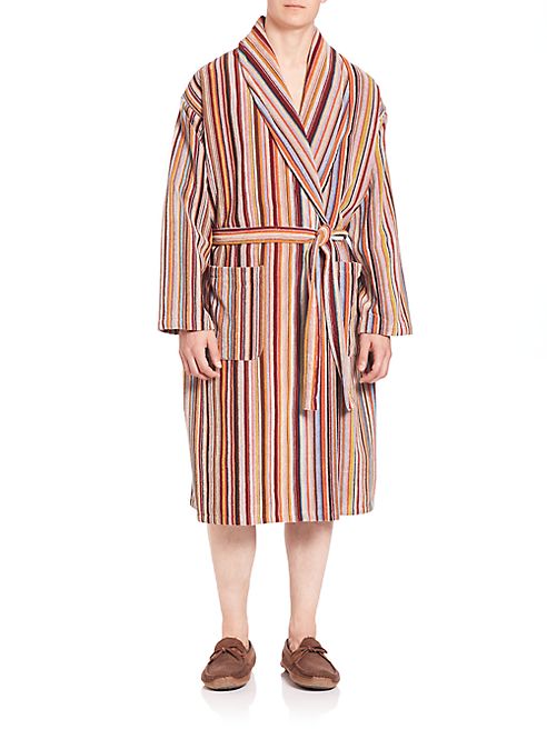 Paul Smith - Multi-Striped Robe