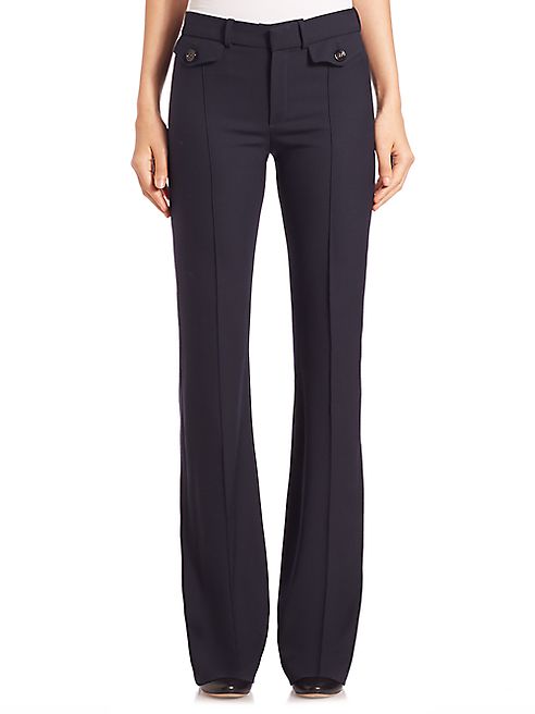 Chloé - Flared Wool Pants