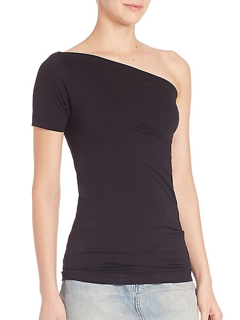 Helmut Lang - Solid Asymmetrical Tee