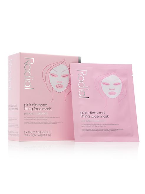 Rodial - Pink Diamond Lifting Face Mask/Pack of 8